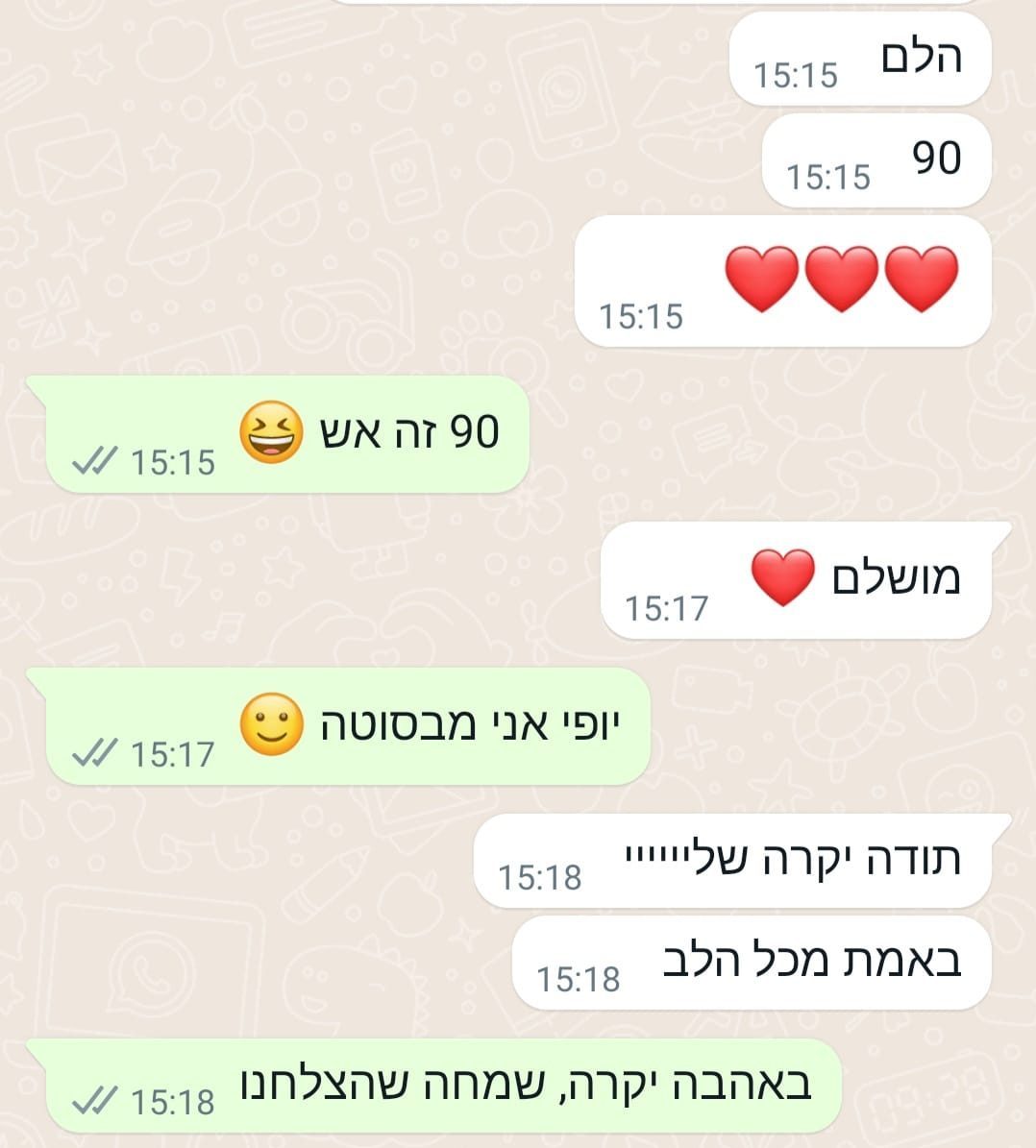 המלצה כותב סמינריון